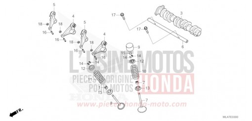 ARBRE A CAMES/SOUPAPE CMX1100A2T de 2026